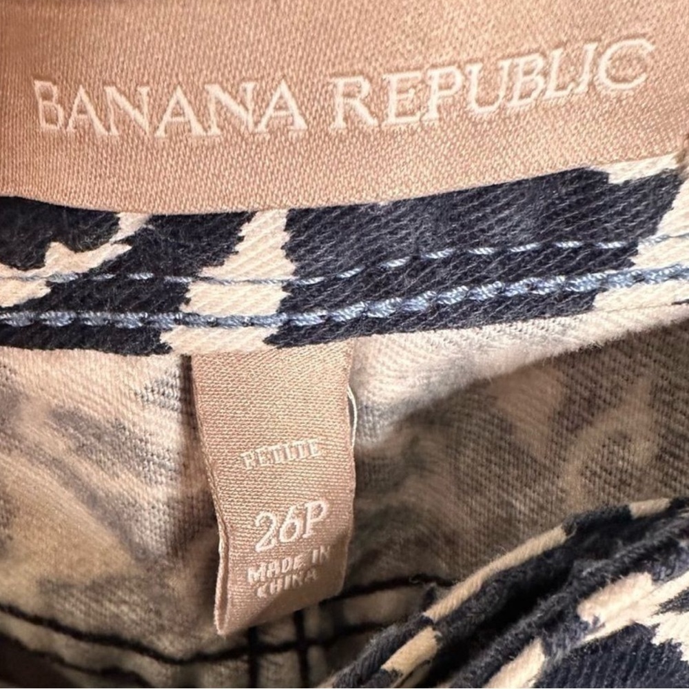 Banana Republic Floral Print Jeans - Picture 3 of 3
